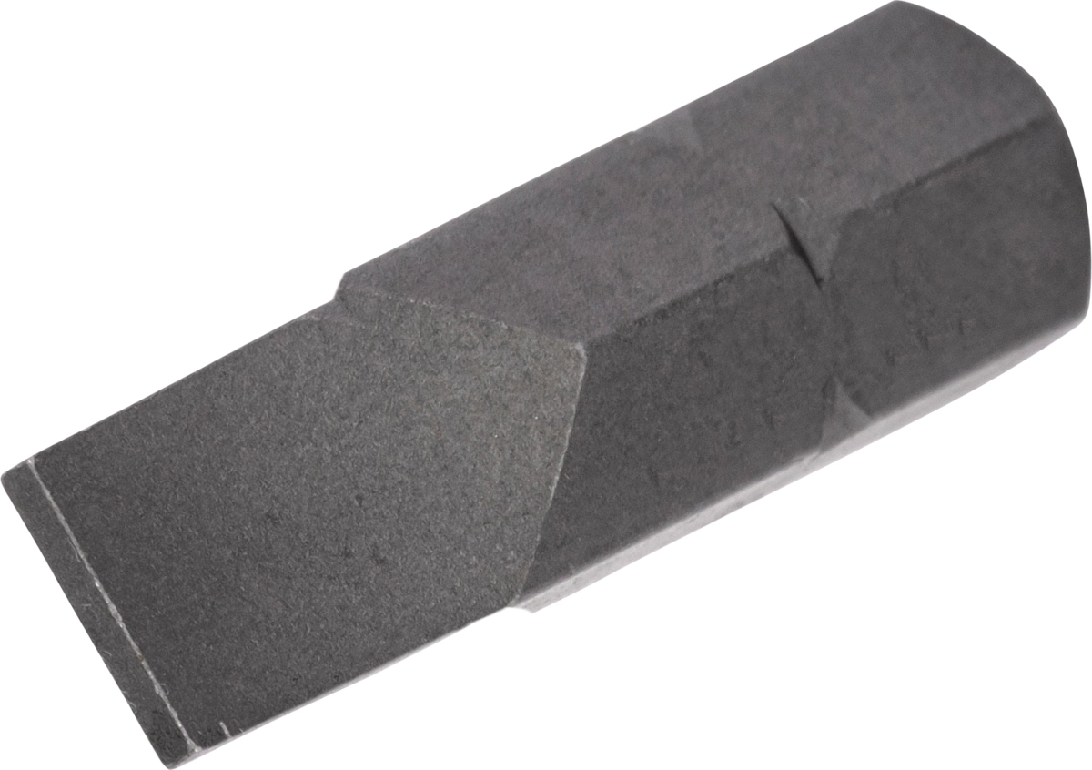 Bit, 8 mm hex, plain slot 7x30 mm
