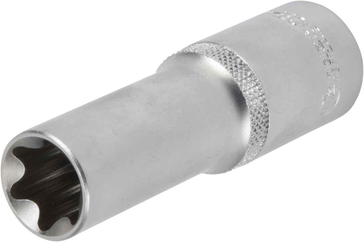 Stecknuss, 1/2", E-Profil E16, tief