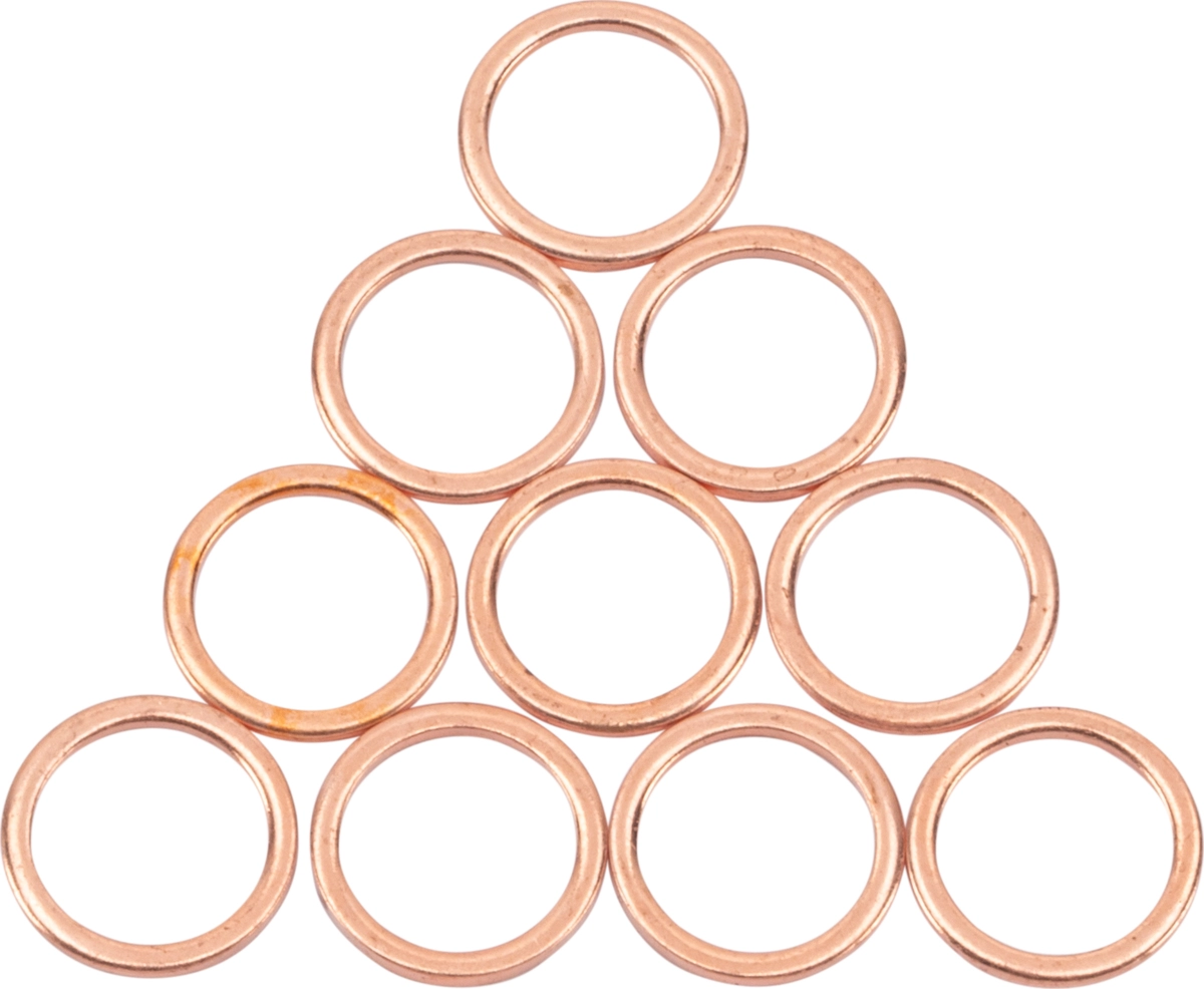 Set anelli in rame M13 - 10 pezzi