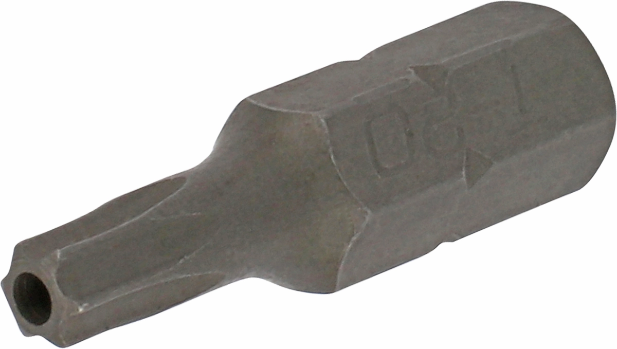 Bit, 1/4 "hex, TX-Star prova di manomissione T20x25 mm
