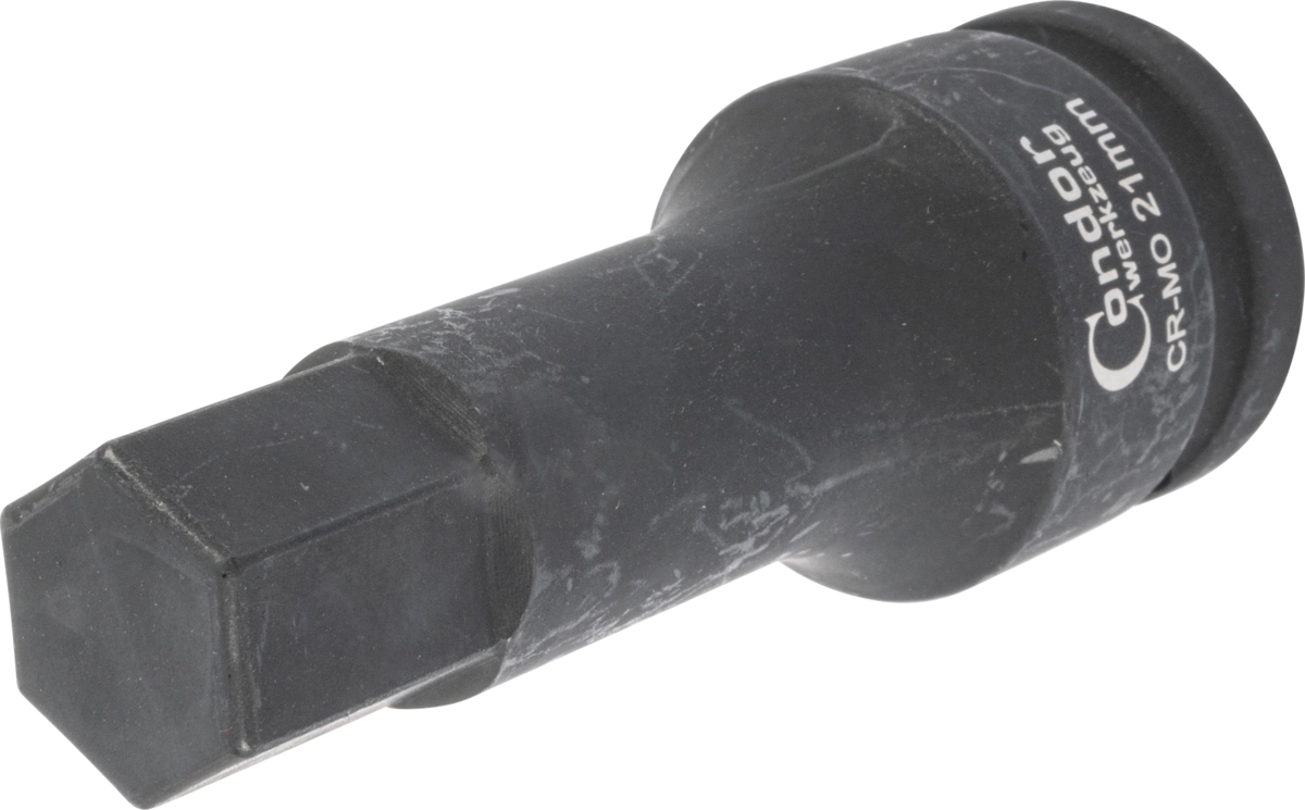 Impact Socket Bit, 3/4", hexagon 21x105 mm