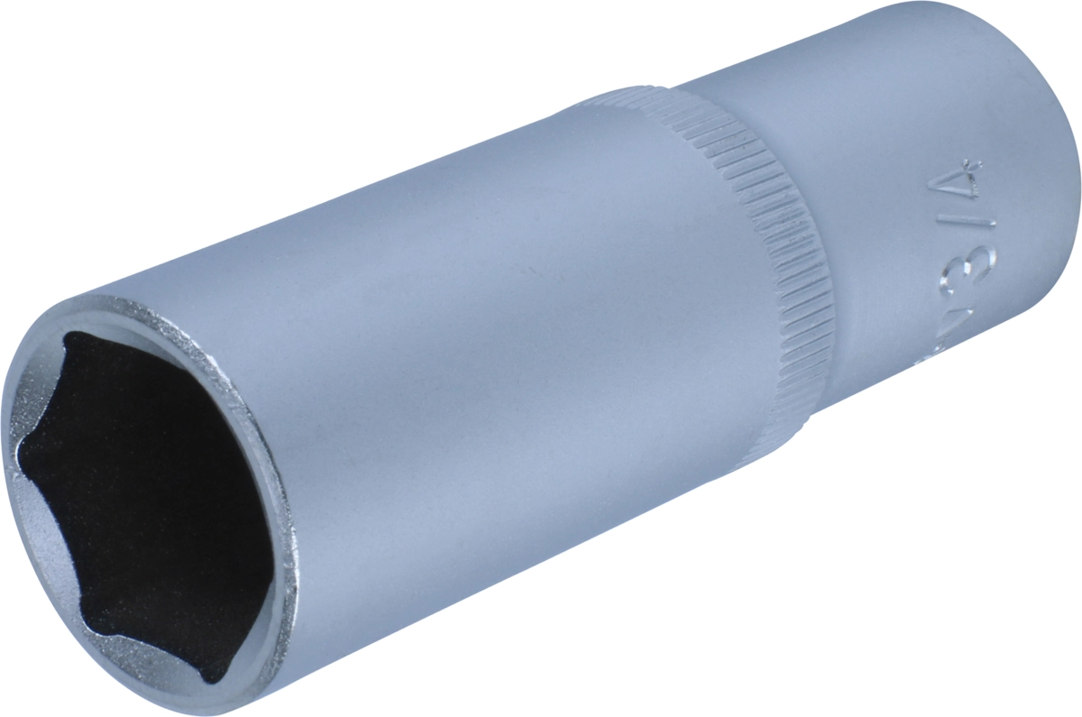 Stecknuss, 1/2", 6-kant zöllig 3/4", tief