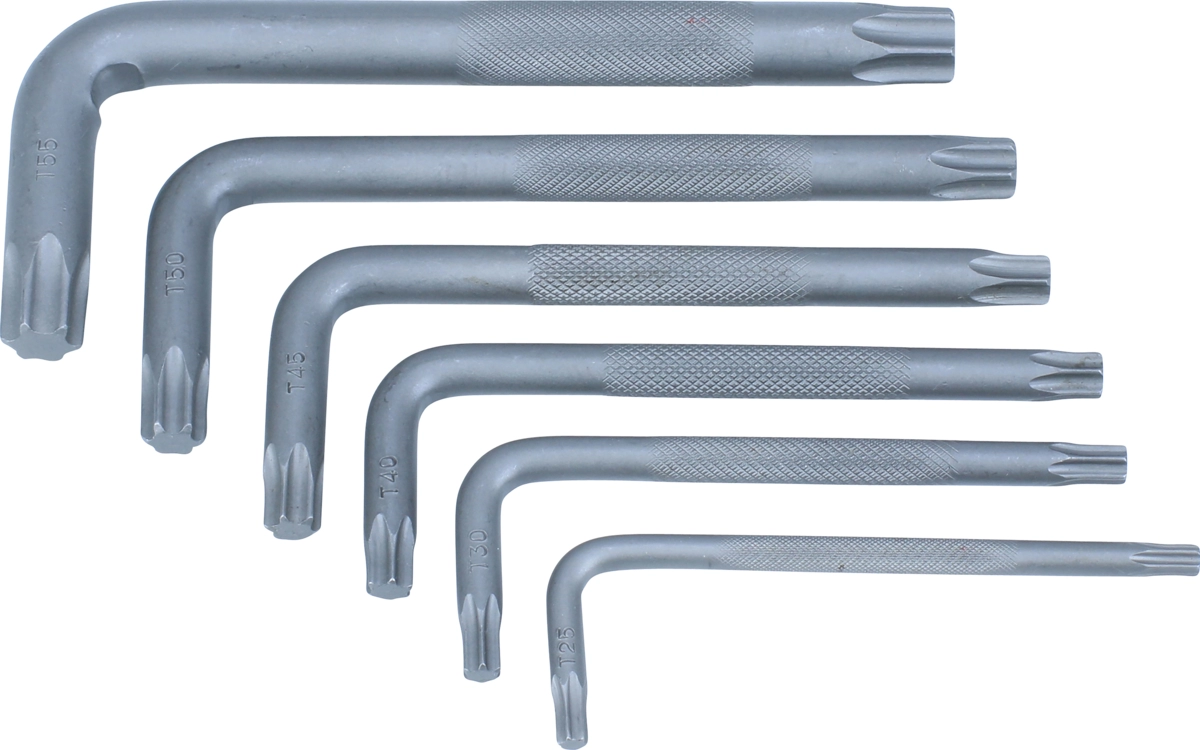 TX-Star Key Set, 6 pcs., TX-Star T25-55