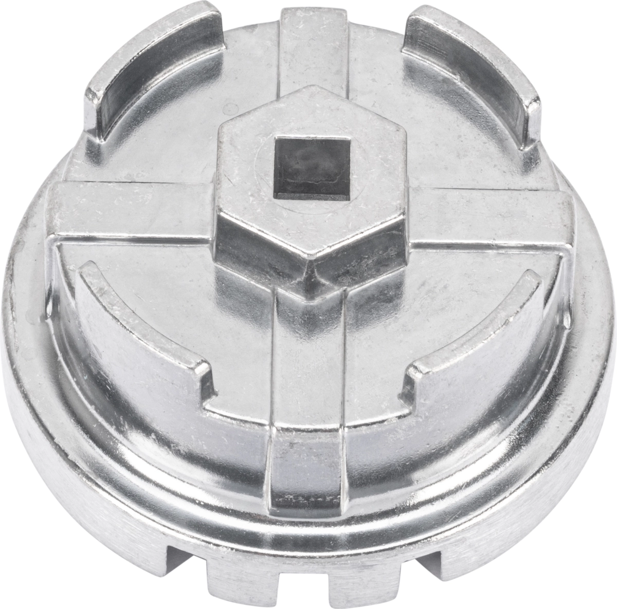Ölfilterkappe, Aluminium-Druckguss, 3/8"/27 mm, 79.5 mm x 14 Kanten