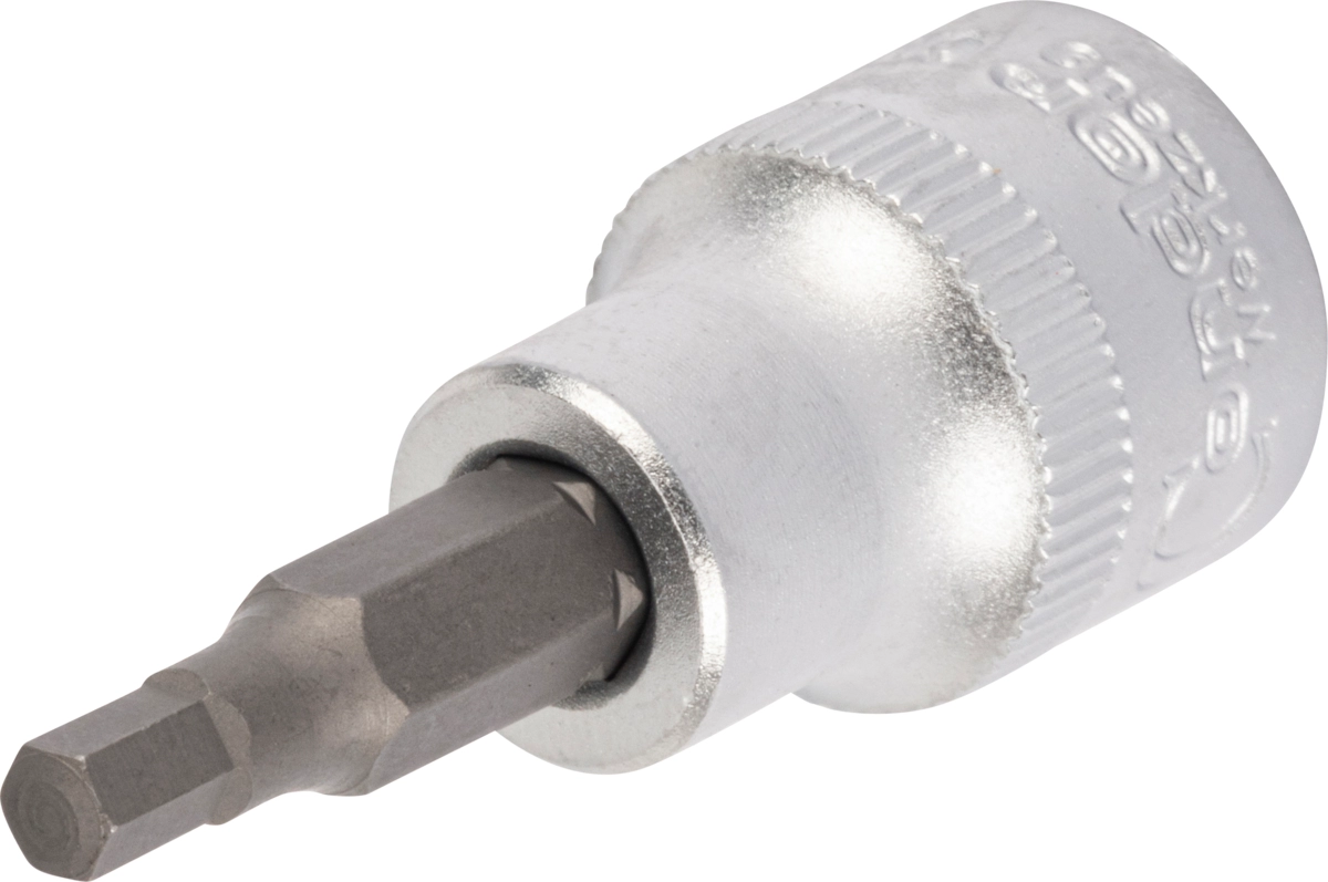 Socket Bit, 3/8", hexagon inch 5/32"x48 mm