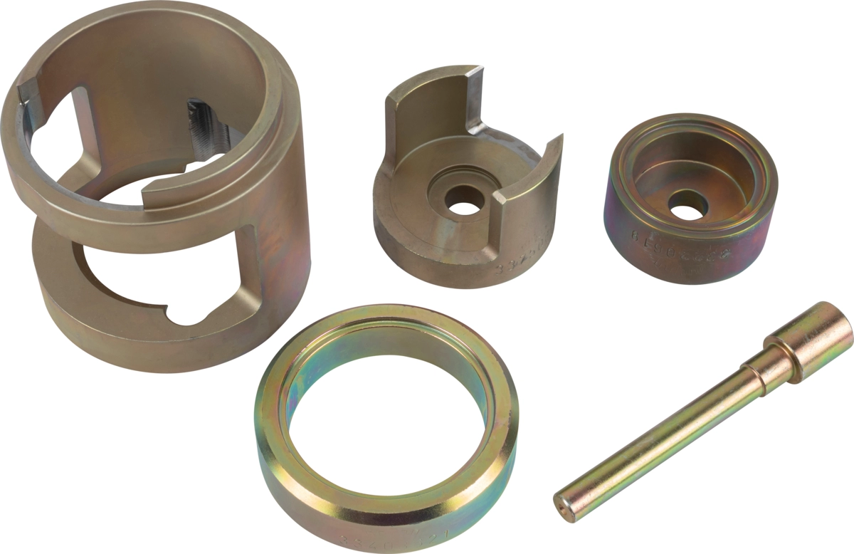 Thrust piece set for silent bearing, ø 65 mm, rear axle