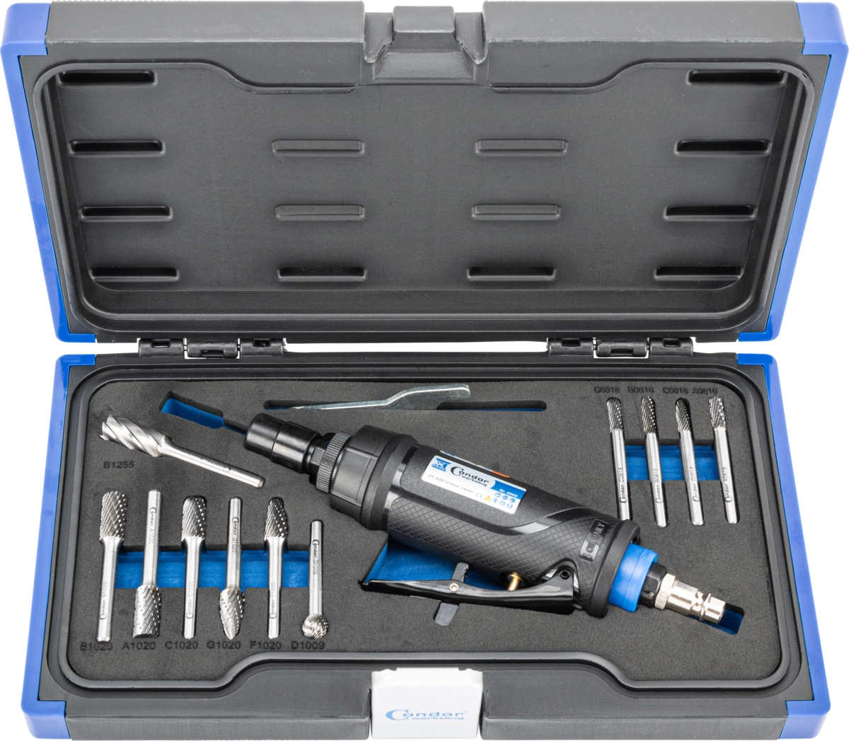 Die Grinder and Carbide Burr Set, 12 pcs.