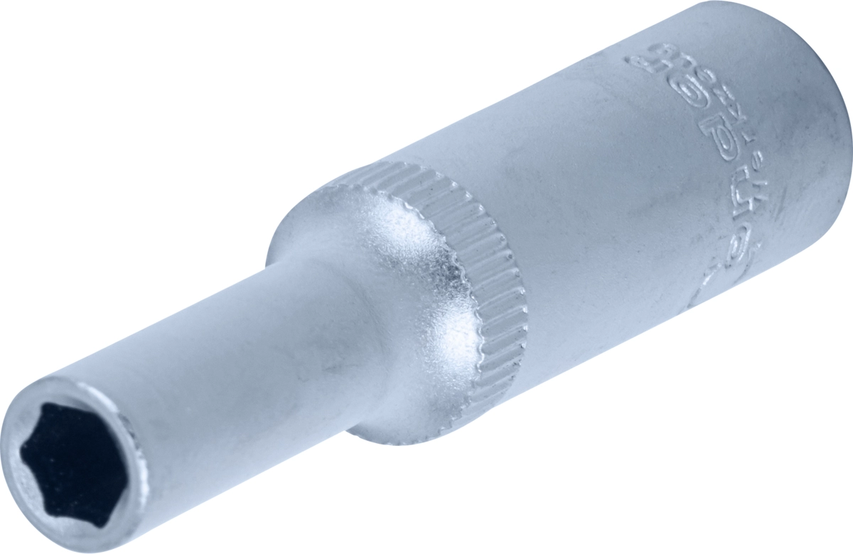 Douille, 1/4", hexagone 5 mm, profonde