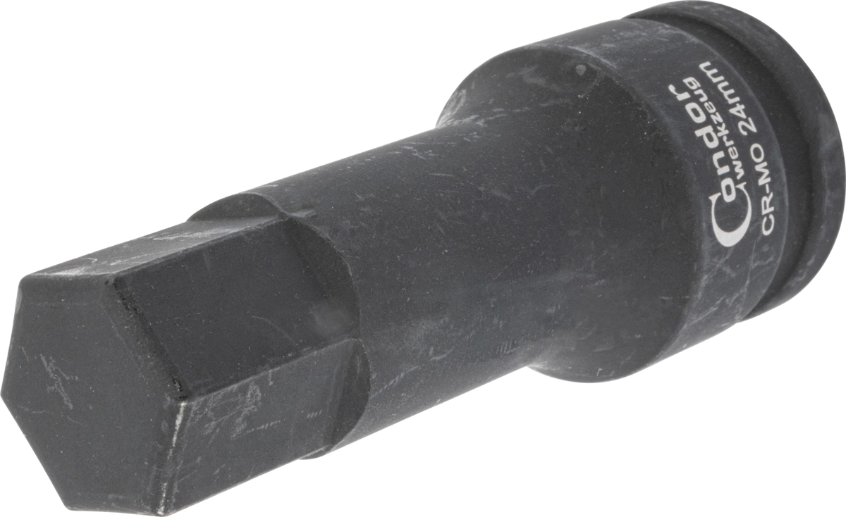 Douille embout de puissance, 3/4 ", douille hexagonale 24x105 mm