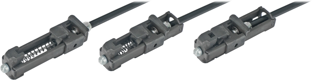 Pinza per fascette Clic + Clic-R con cavo Bowden mm 630