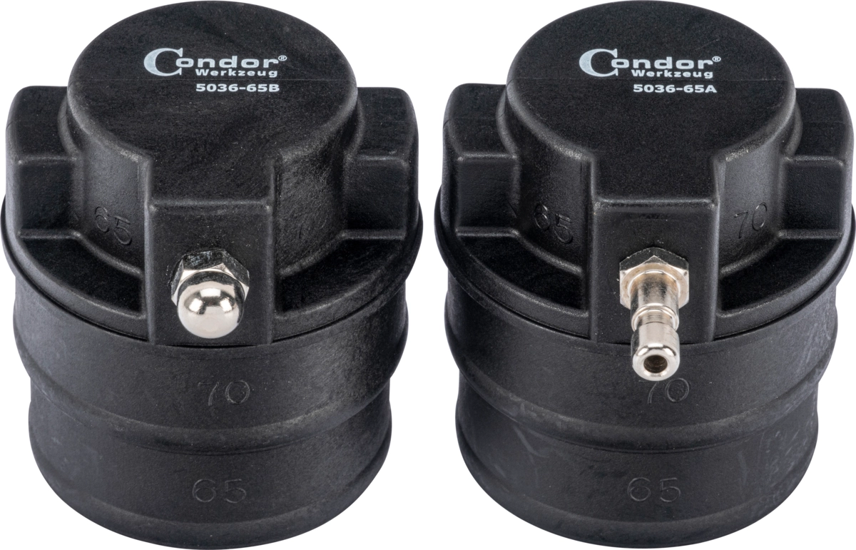 Plug Adaptor Set, 2 pcs., ø 65 + 70 mm