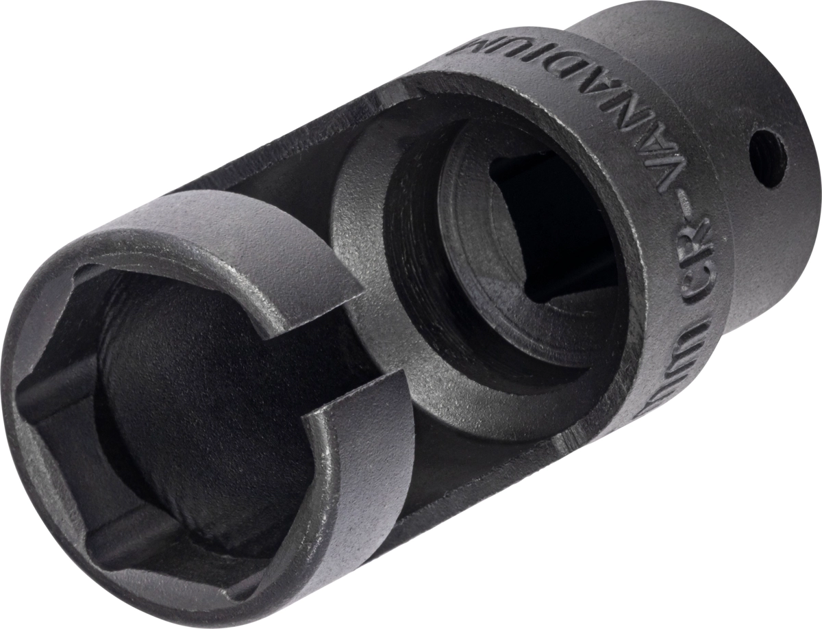 Specialist Socket, 1/2", 80 mm, hex 27 mm, slotted