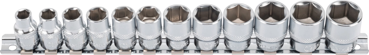 Steckschlüssel-Einsätze, xcess performance, 12-tlg., 3/8", 6-kant 8-19 mm
