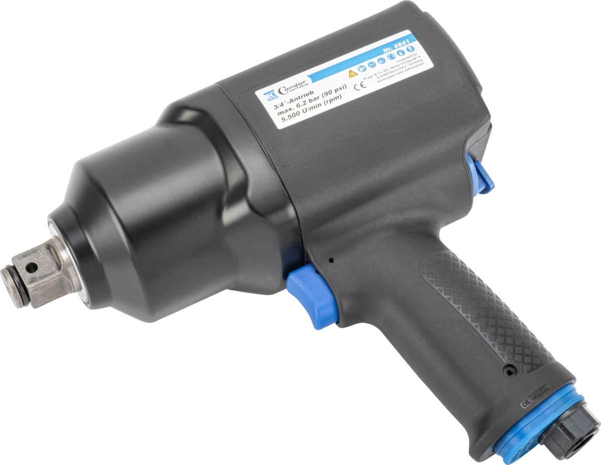 Druckluft-Schlagschrauber, 3/4″, max. 2034 Nm