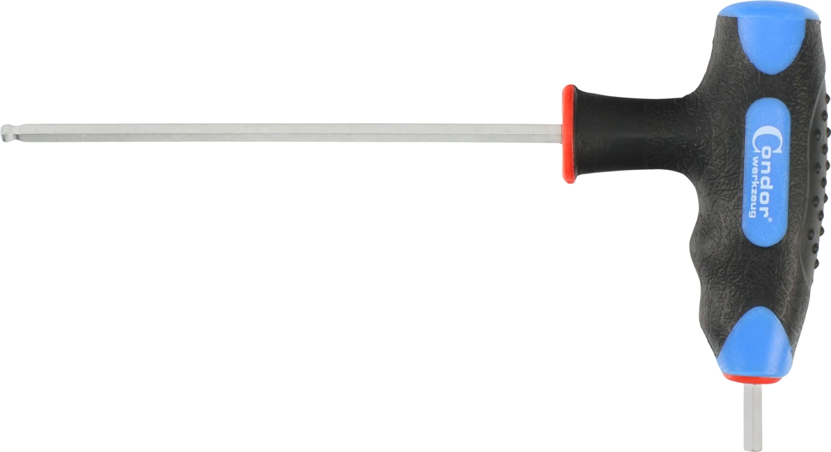 T-handtag Nyckel, insex med kula 4 mm