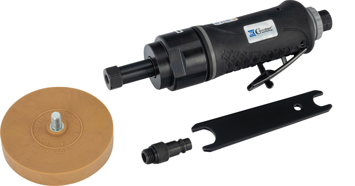 Druckluft-Radiermaschine, inkl. 1 Radierscheibe