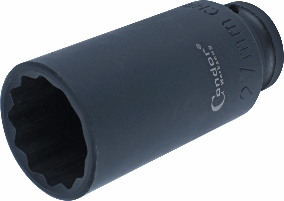 Einsatz für Antriebswellen, 1/2", CrMo, 12-kant 27 mm