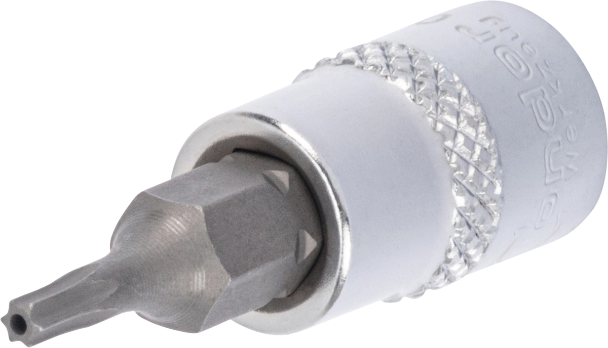 Bussola con inserto Torx c/foro 1/4" T9x37 mm
