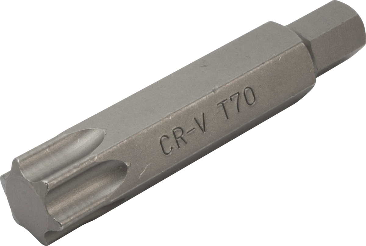 Bit, 10 mm 6-kant, T-Profil T70x75 mm