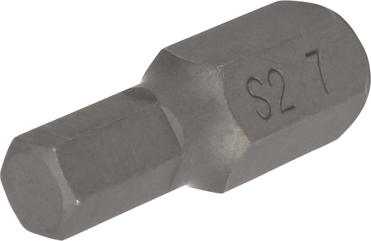 Bit, 10 mm 6-kant, Innensechskant 7x30 mm