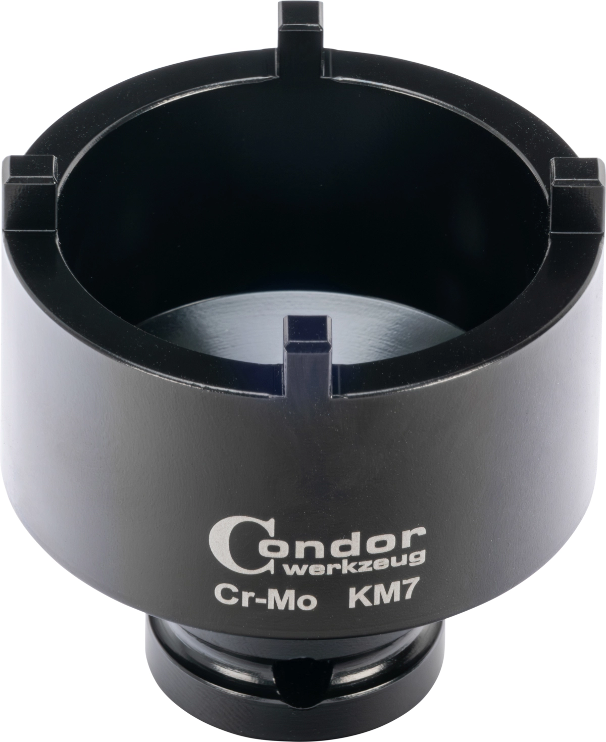 Groove Nut Socket, external pins, 1/2" sq. drive, KM7