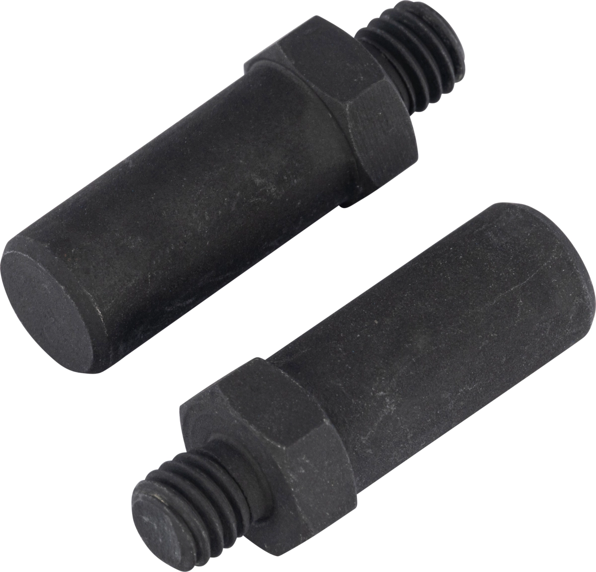 Round pins, ø 11.6 mm x 23 mm long, 2 pcs.