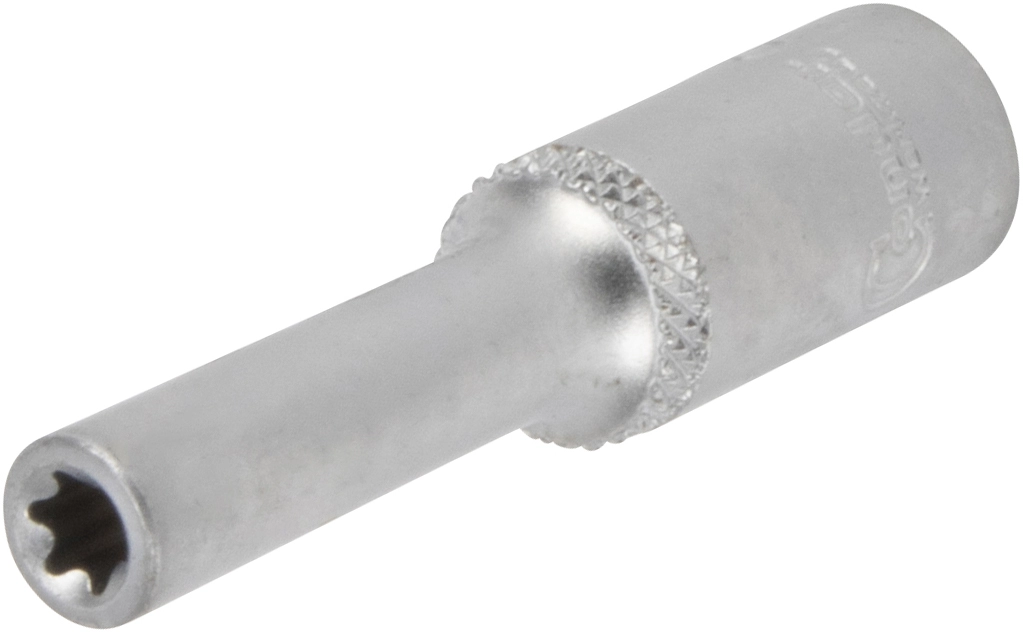 Socket, 1/4", tx-star E5, deep
