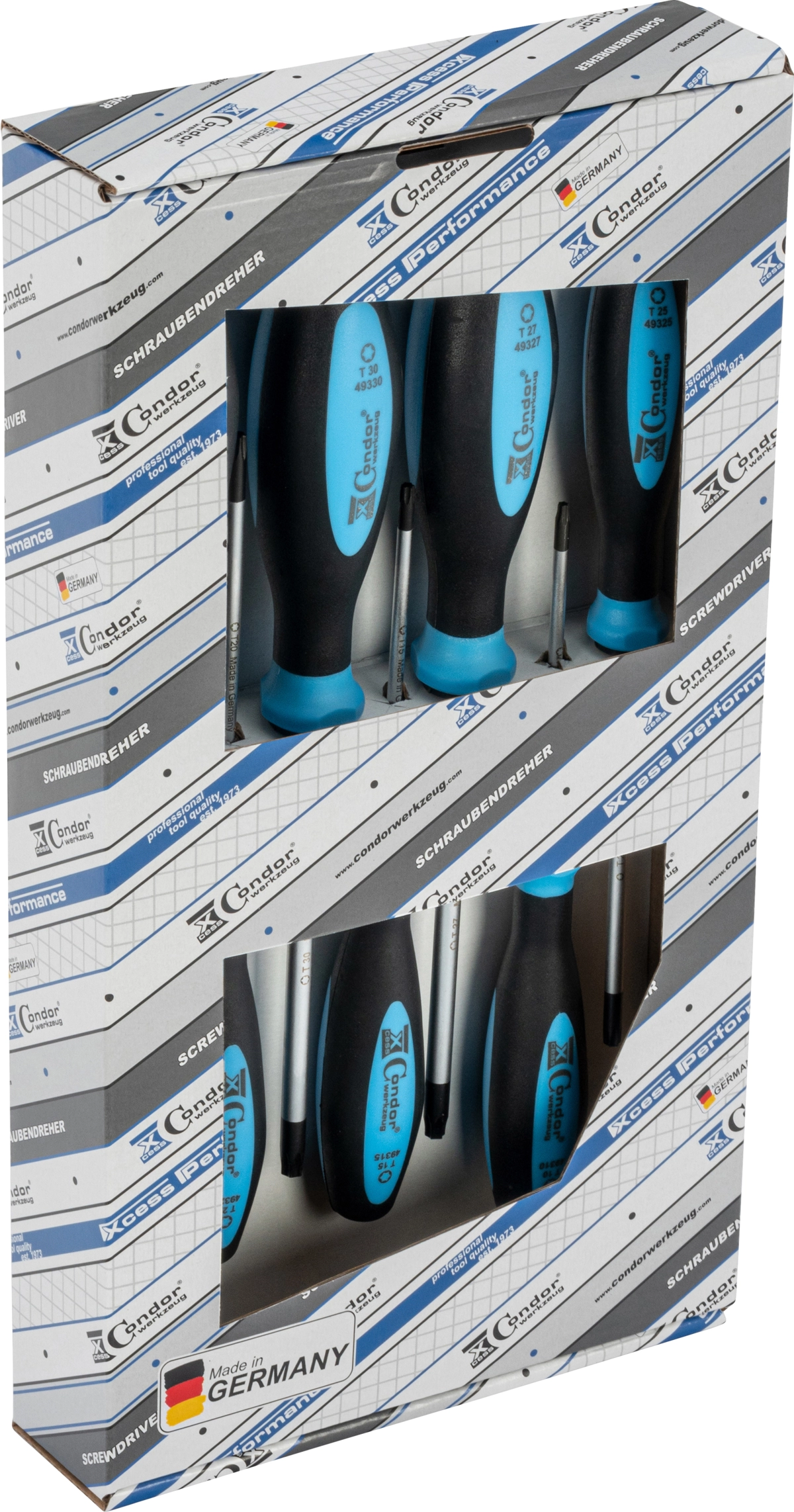 Schraubendreher-Satz, xcess performance, 7-tlg., T-Profil
