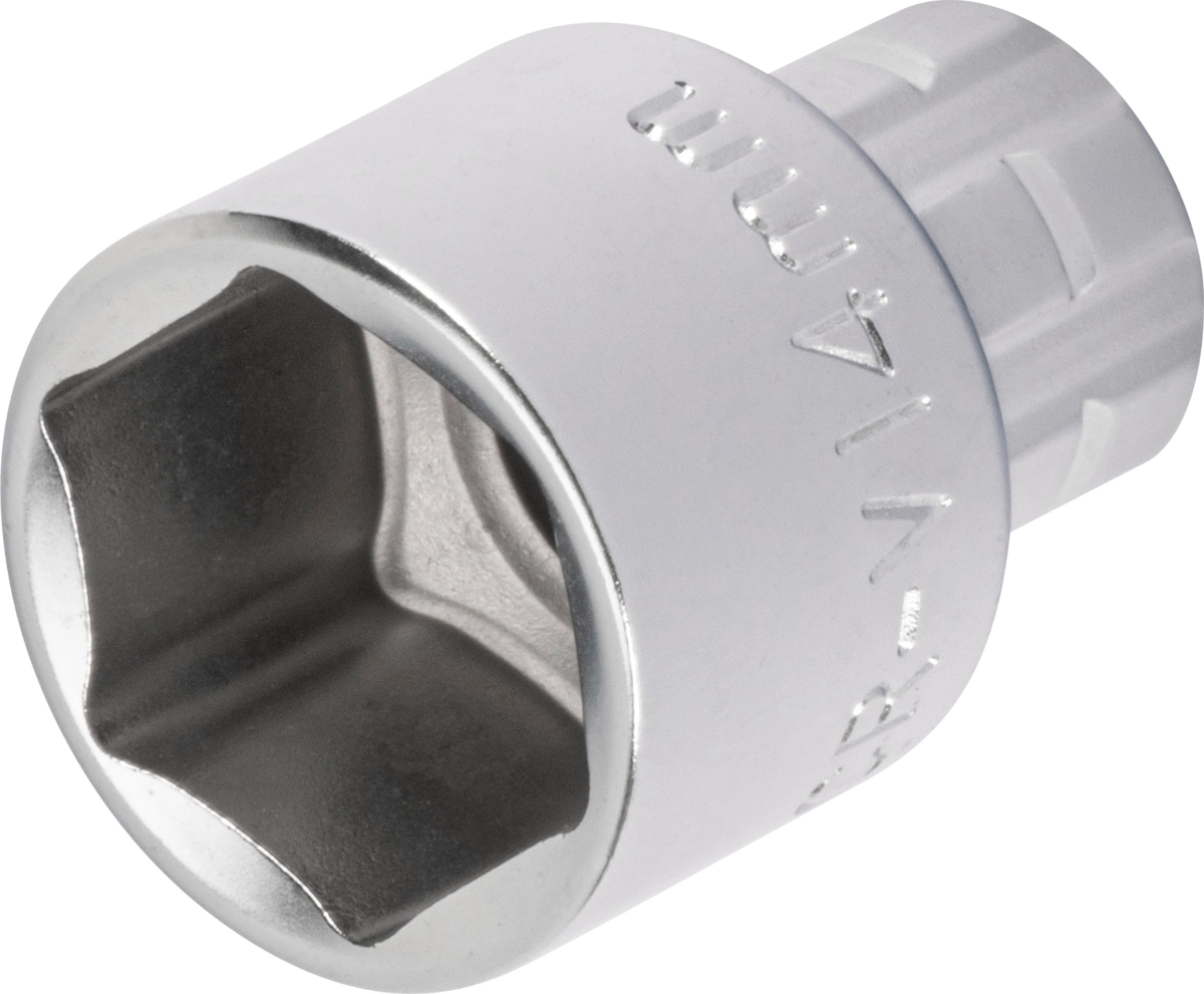 Go-Through Socket, hexagon 14 mm