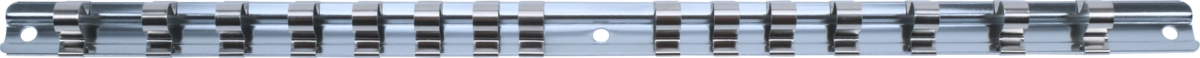 Aufsteckschiene, Metall, 3/8", für 15 Einsätze