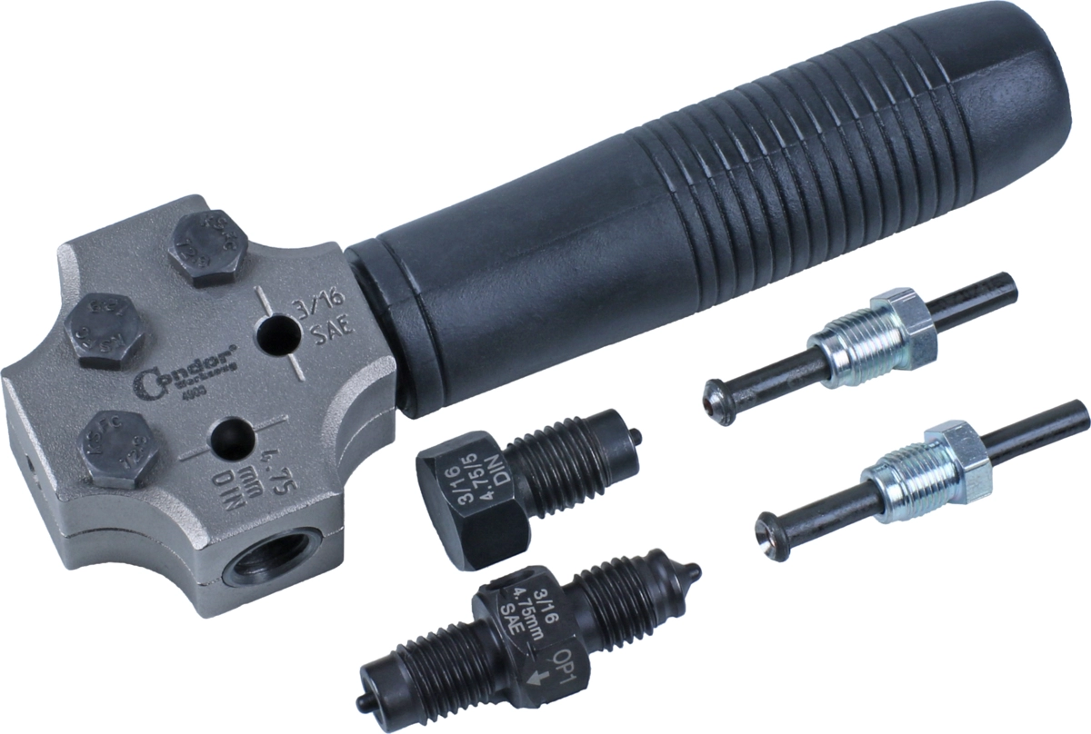 Brake Pipe Flaring Tool, 2-in-1
