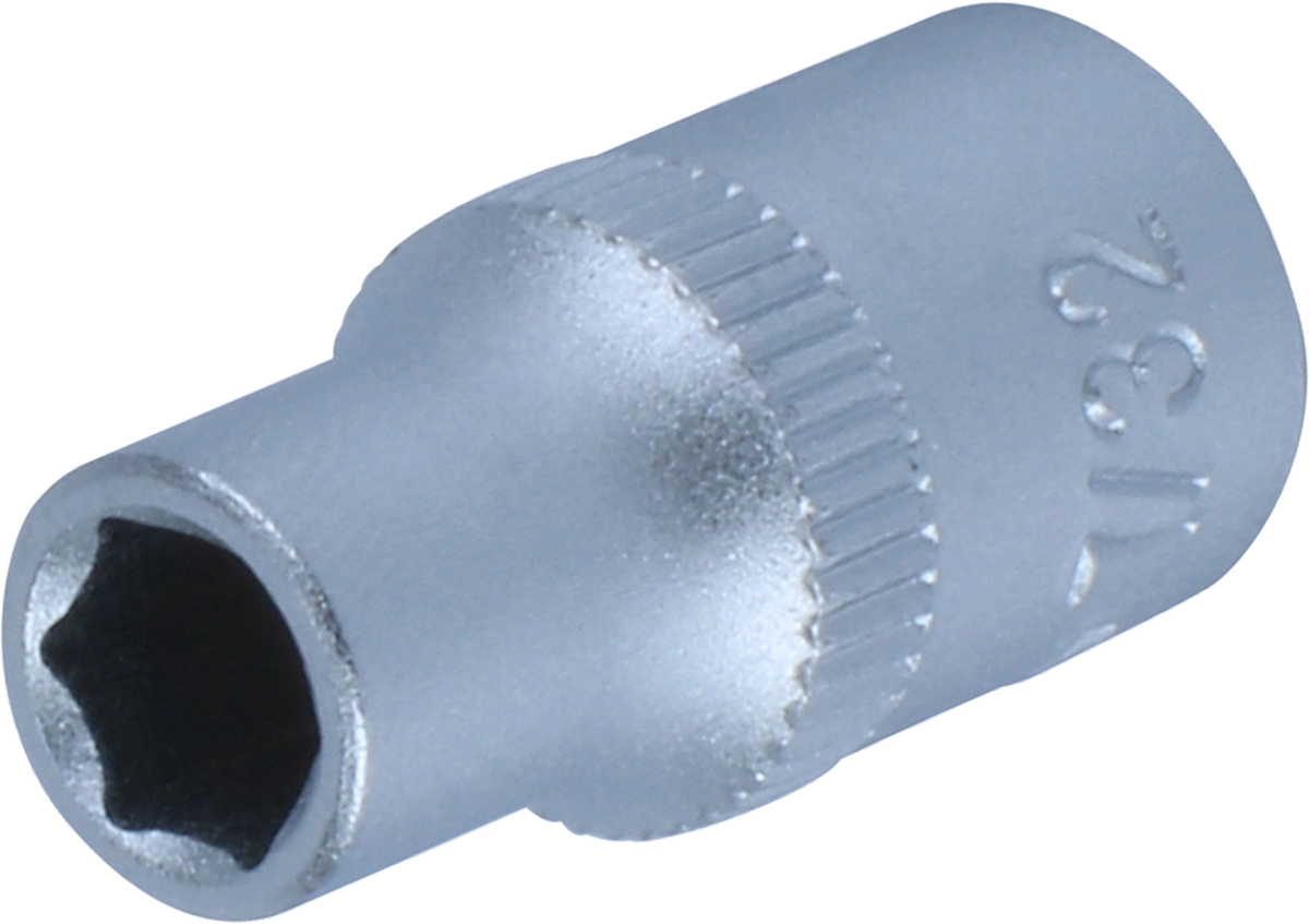 Stecknuss, 1/4", 6-kant zöllig 7/32"