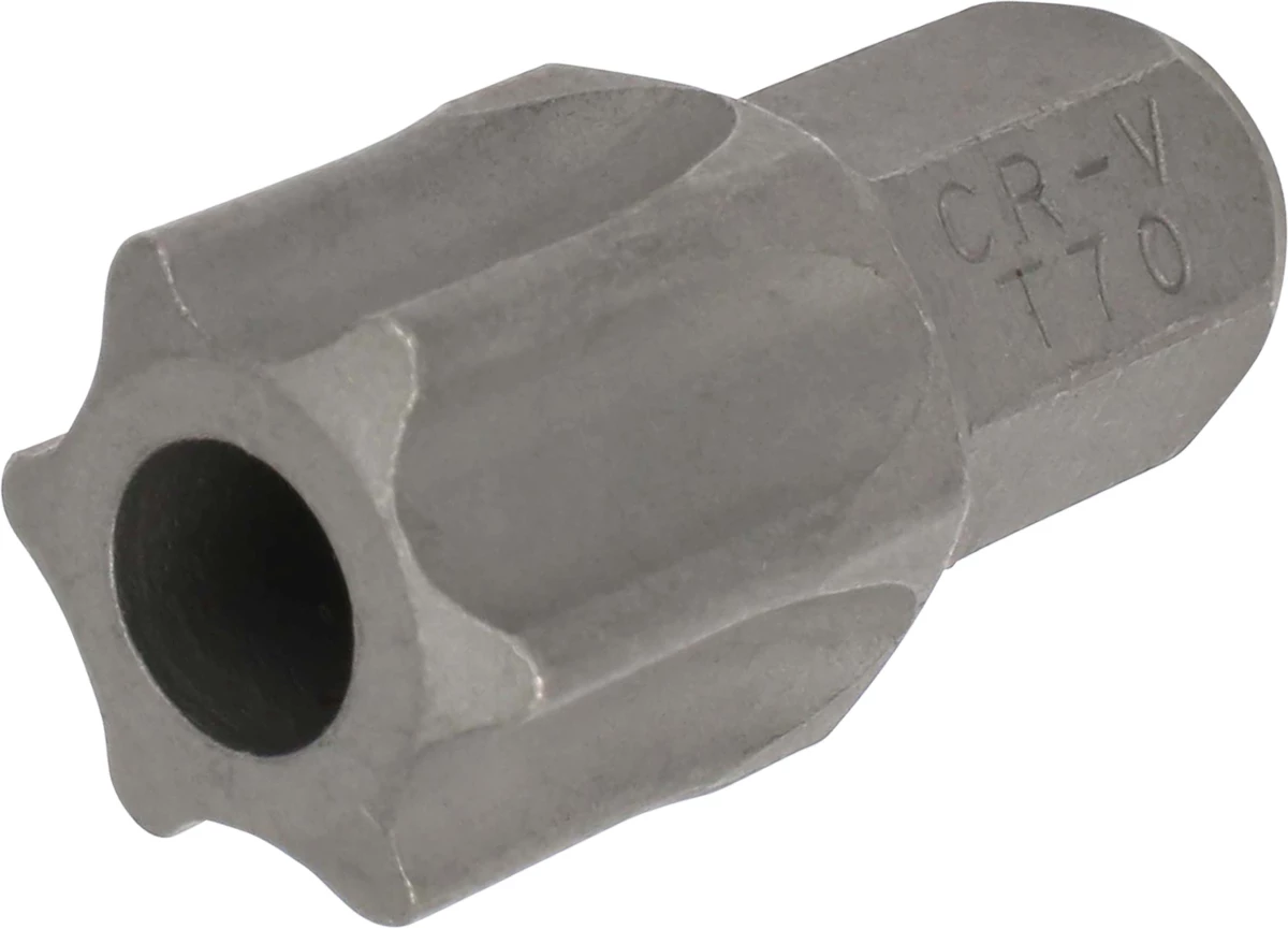 Bit, 10 mm 6-kant, T-Profil SLB T70x30 mm