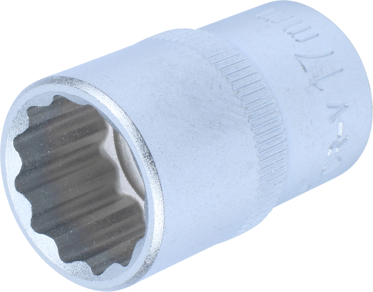 Socket, 1/2", bi-hex 17 mm
