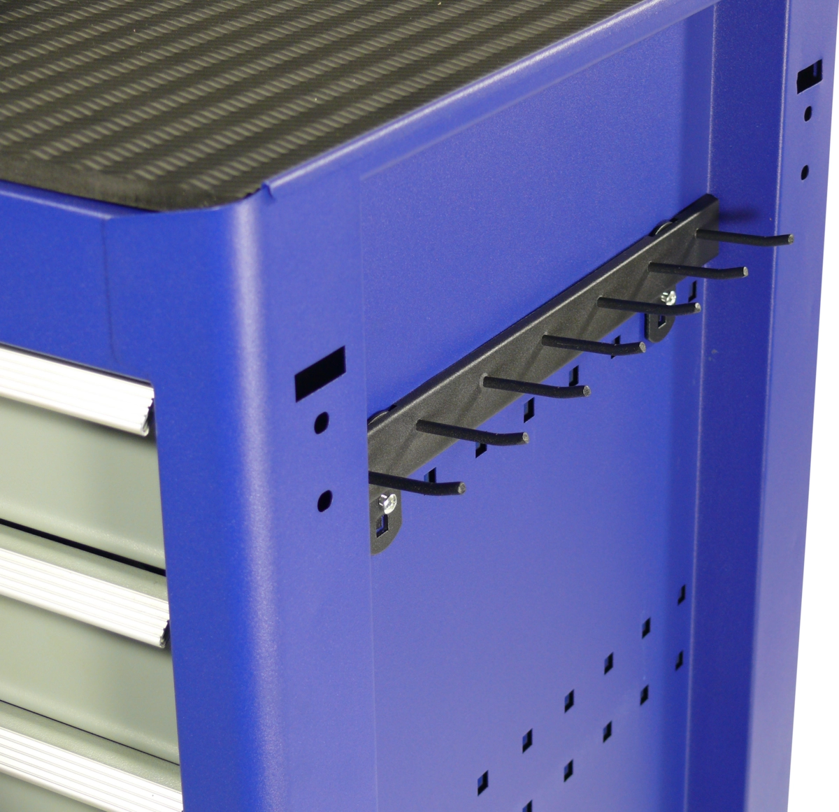 Suspension Rail with 7 hooks, for tool cabinet
