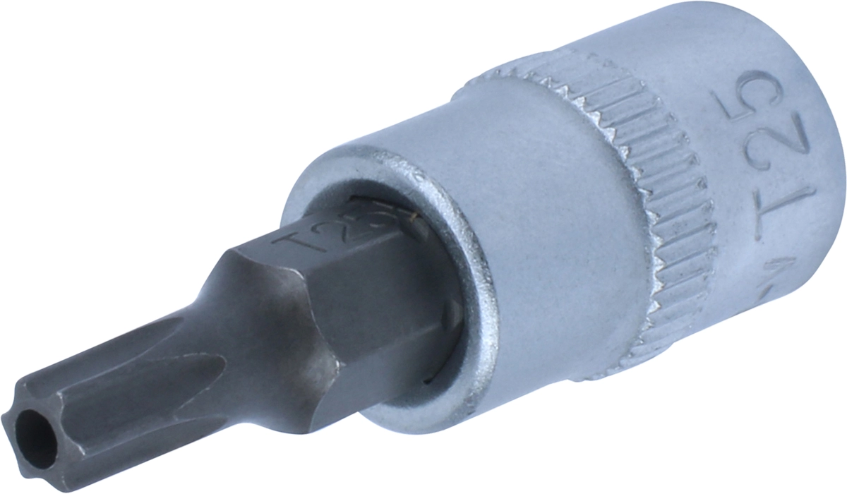 Bit-Stecknuss, 1/4", T-Profil SLB T25x37 mm