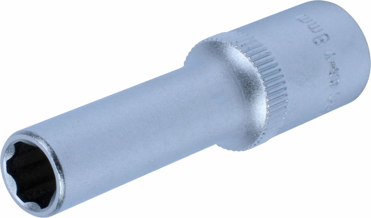 Douille, 3/8 ", Super-Lock 8 mm, profonde