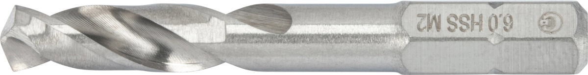 Spiralbohrer-Bit, HSS-G M2, 1/4" 6-kant