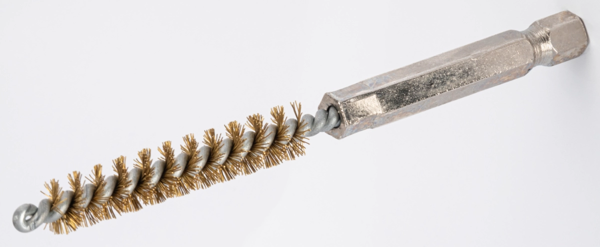 Brosse ronde, laitonnée, ø 8 mm