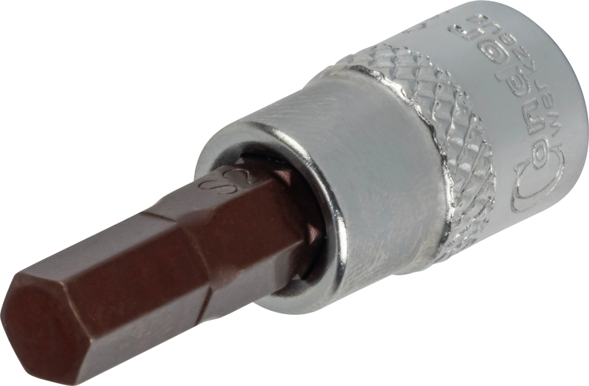 Socket Bit, xcess performance, 1/4", hexagon 6x37 mm
