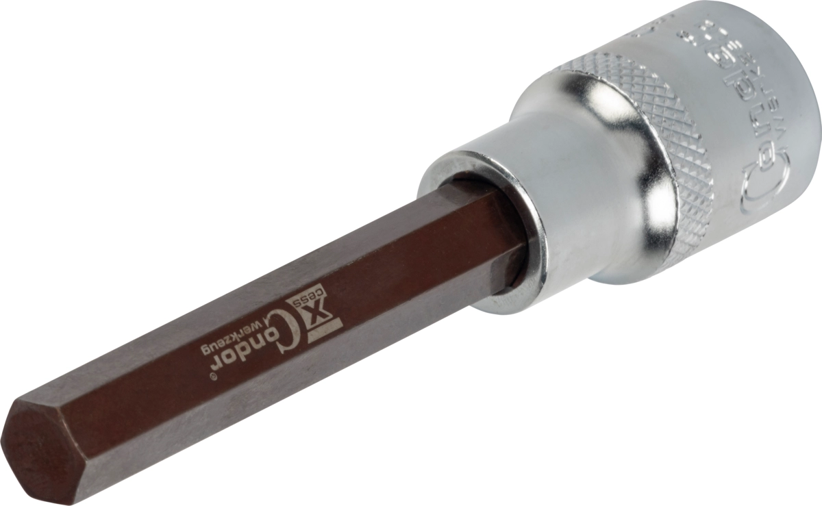 Socket Bit, xcess performance, 1/2", hexagon 10x100 mm