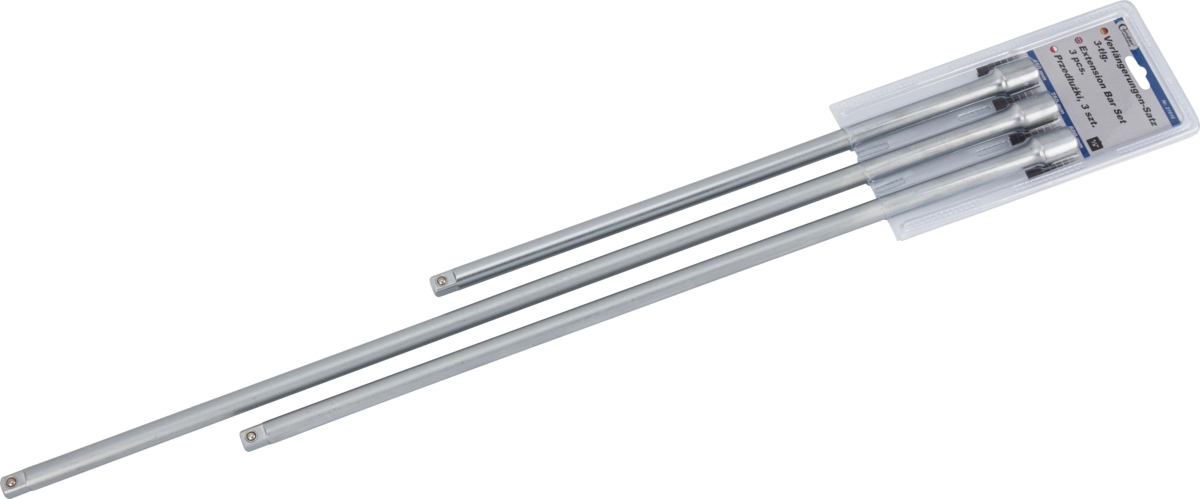 Extension Bar Set, 3 pcs., 1/2", 450/600/750 mm