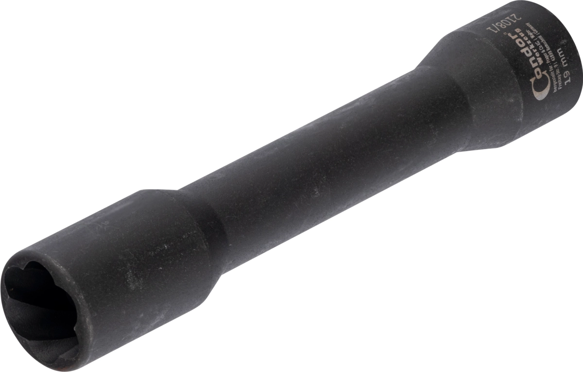 Radmuttern-Einsatz, 1/2", 150 mm, Spiral-Nuten-Profil 19 mm