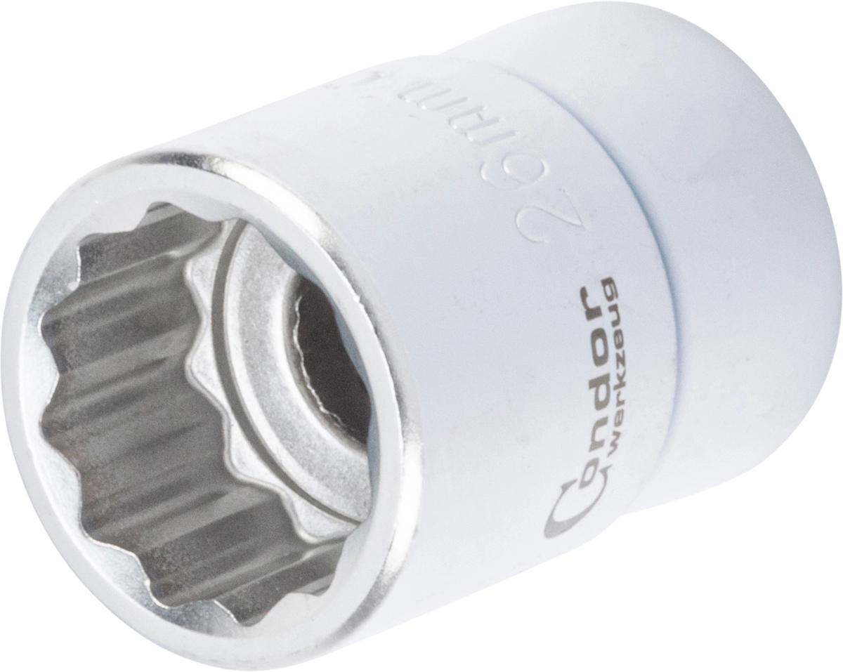 Hylsa, xcess performance, 3/4", 12-kant 26 mm