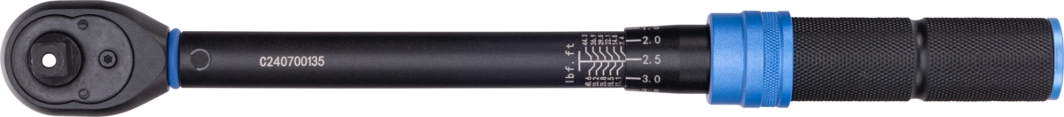 Chiave dinamometrica, 3/8", 10-60 Nm