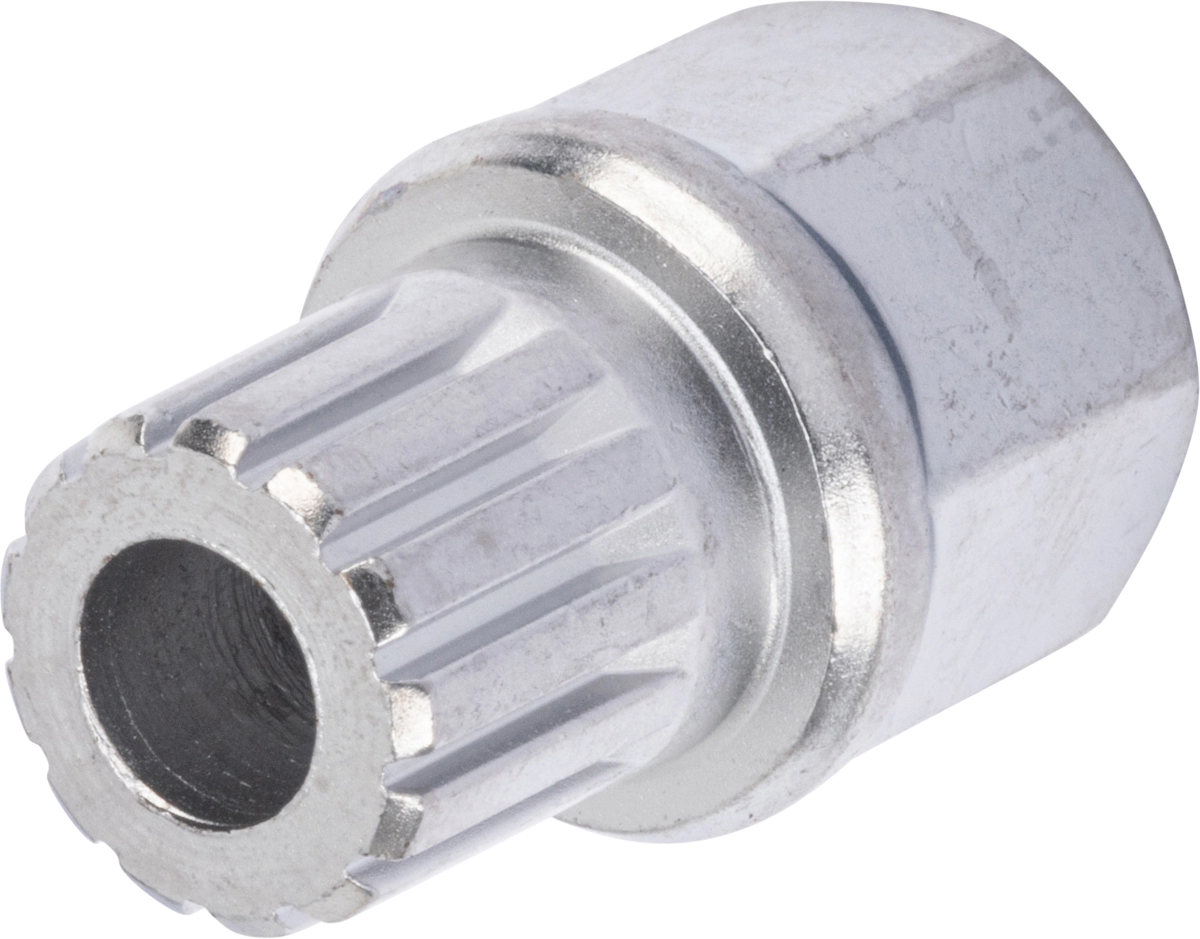 Fälglås Hylsa, 17 mm 6-kant, 58/13-kant.