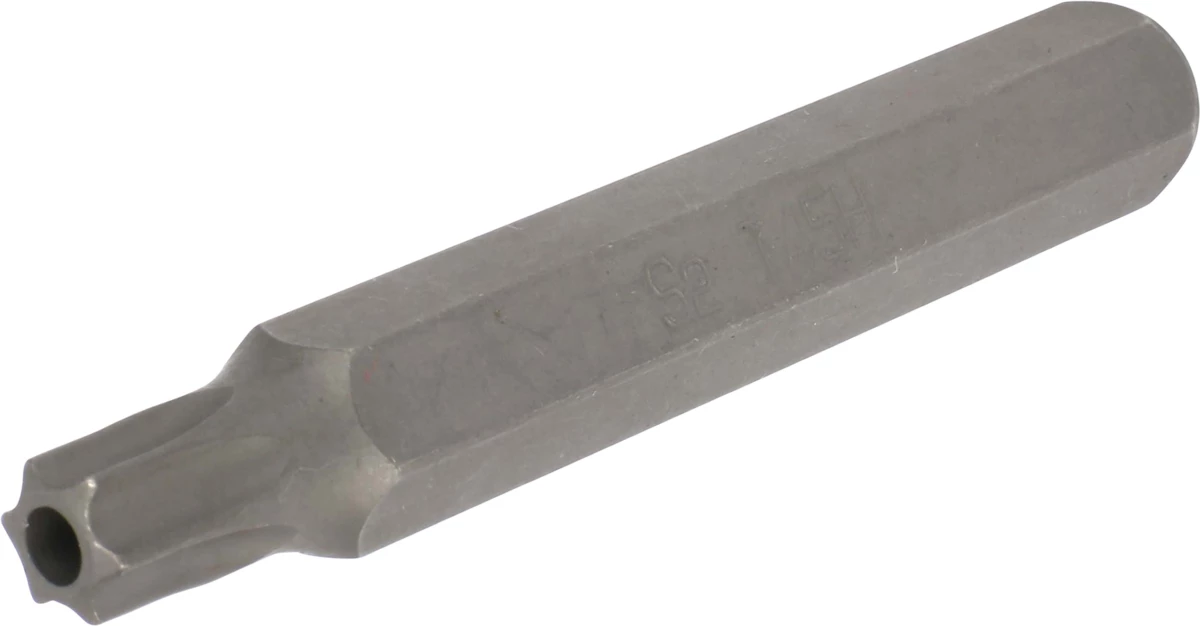 Inserto Torx c/foro esagono 10 mm T45x75 mm