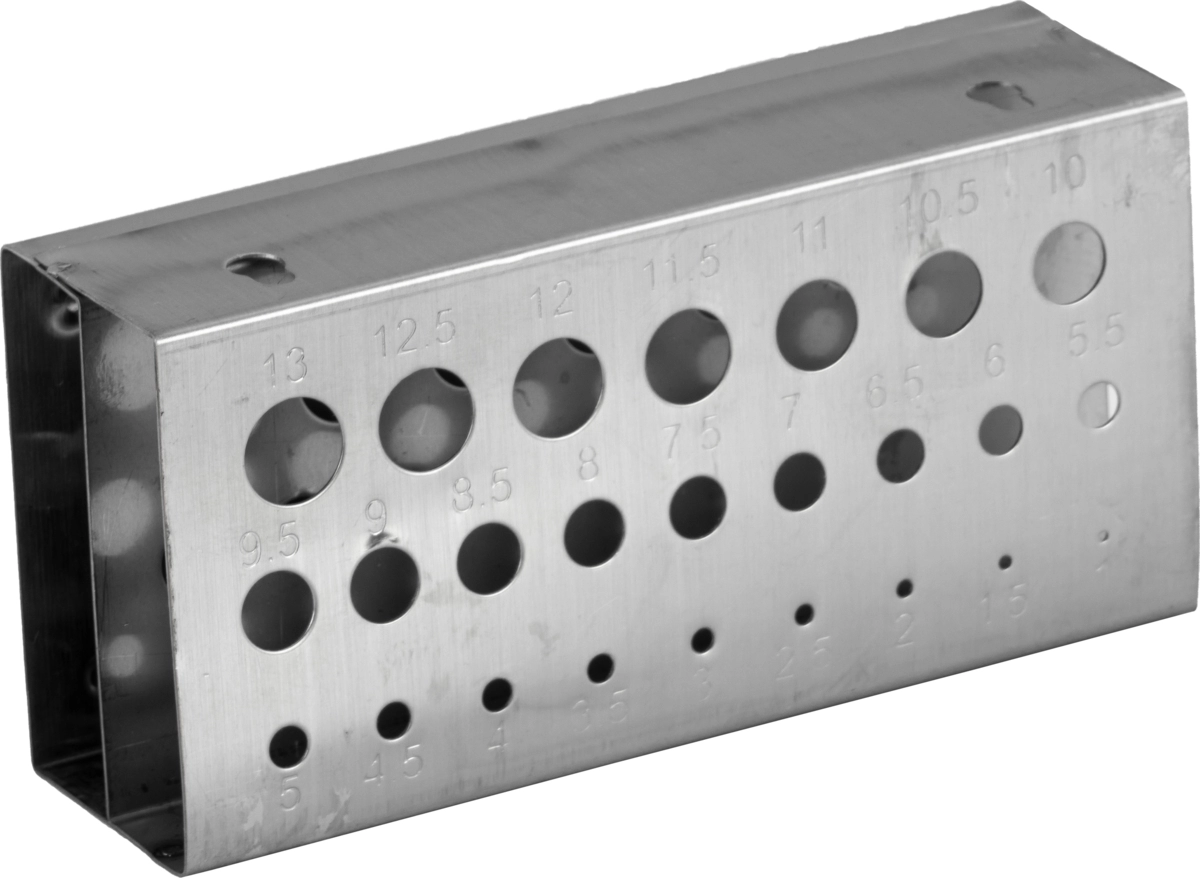 Borrställ, för storlekar 1-13 mm