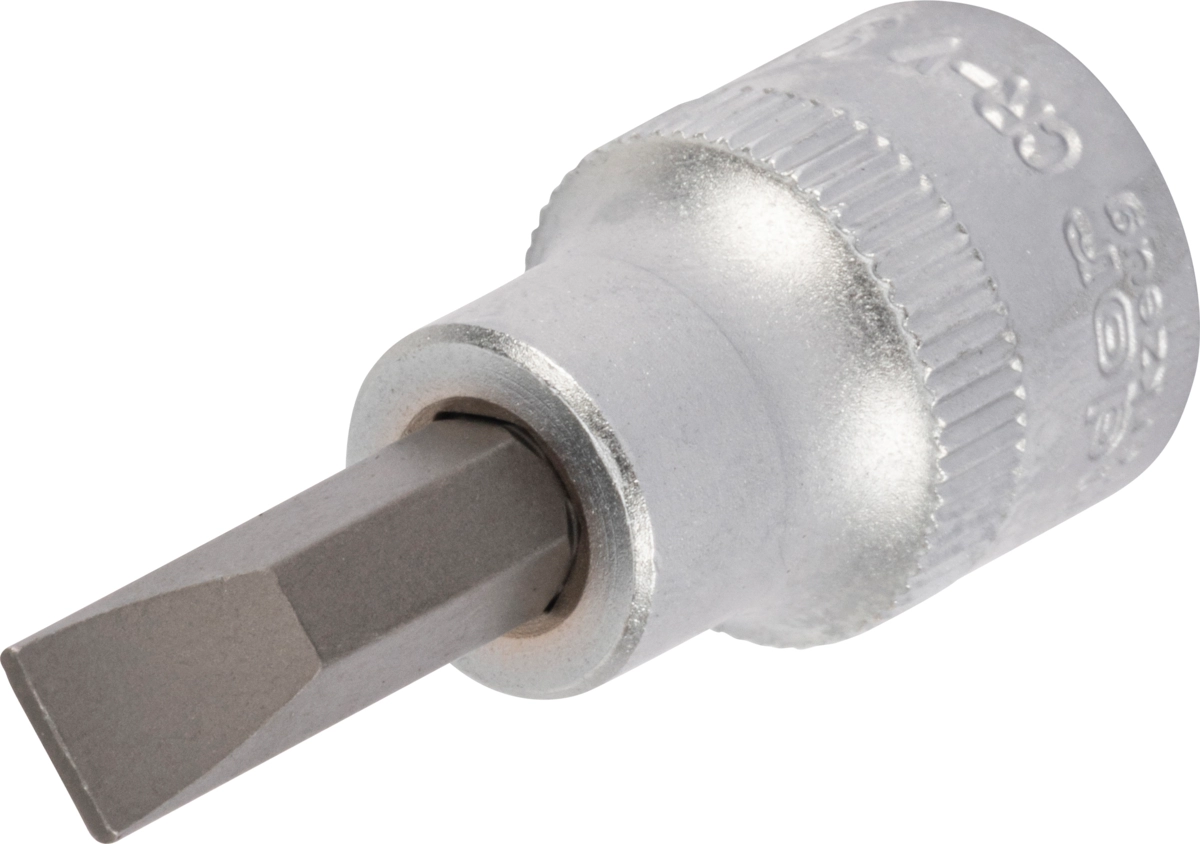 Socket Bit, 3/8", plain slot inch 9/32"x48 mm