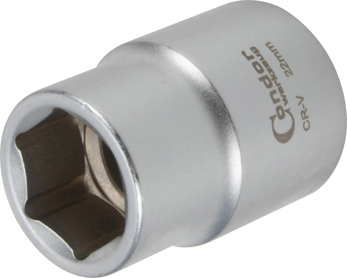 Stecknuss, 3/4", 6-kant 22 mm
